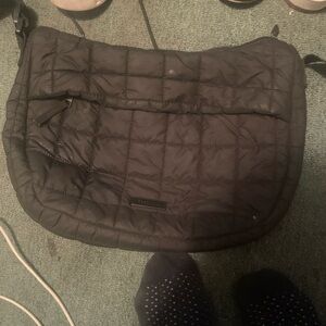 Reebok Black Quilted Bag